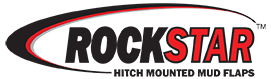 RockStar Hitch Mounted Mud Flaps